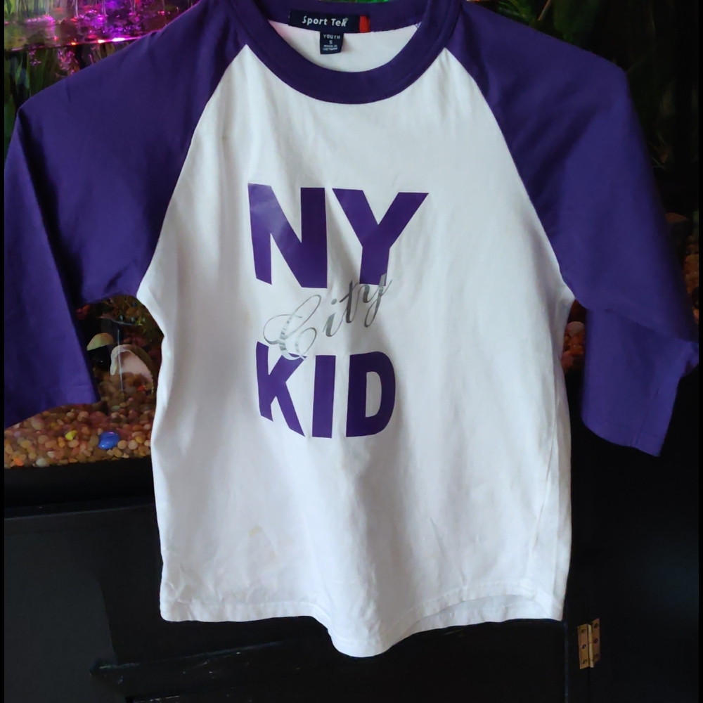 A youth small 3/4 sleeve shirt ( My own design )